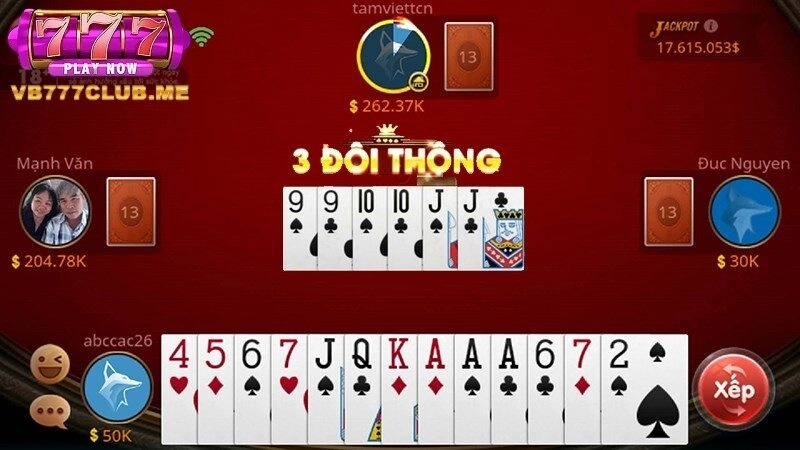 Luật chơi đánh bài tiến lên miền nam online